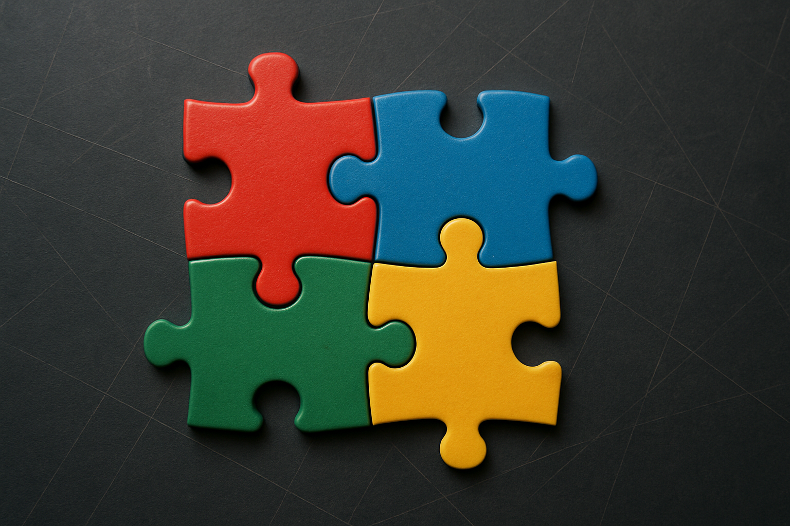 Colleagues smiling together at an event